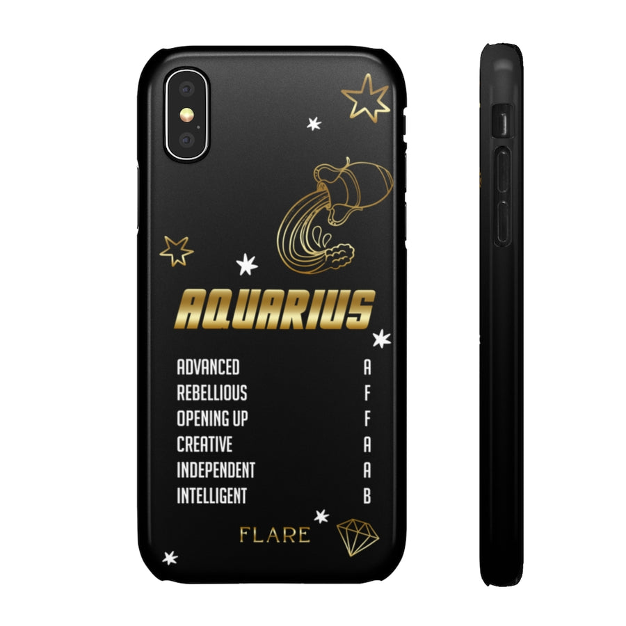Aquarius Zodiac Report Card IPhone Cases