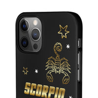 Scorpio Zodiac Report Card IPhone Cases