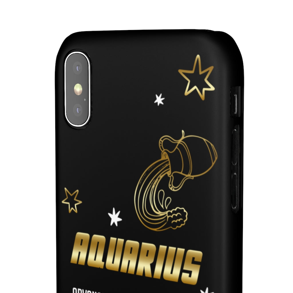 Aquarius Zodiac Report Card IPhone Cases