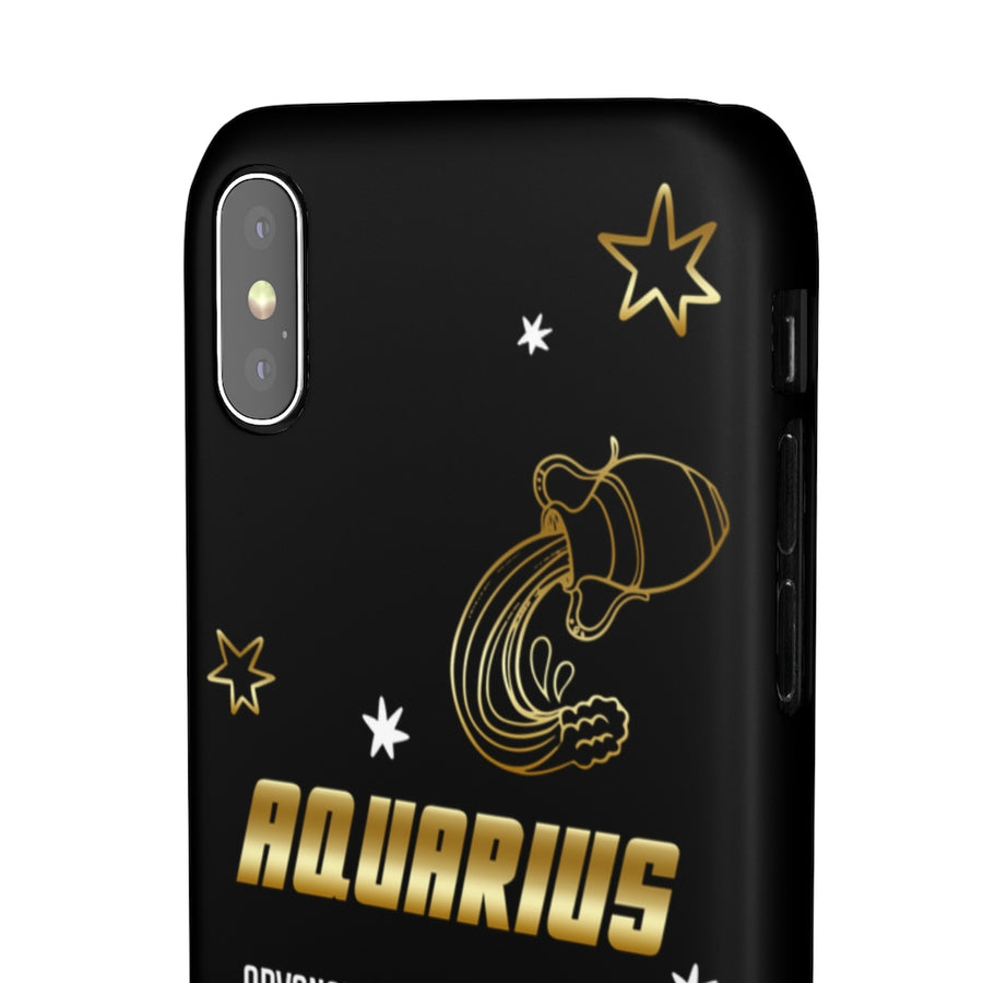 Aquarius Zodiac Report Card IPhone Cases
