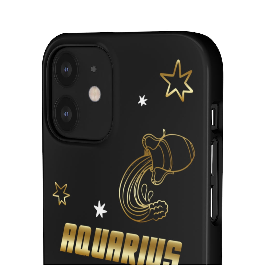 Aquarius Zodiac Report Card IPhone Cases