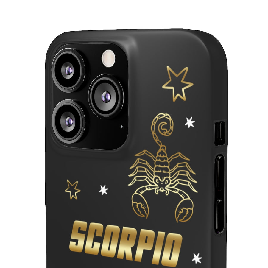 Scorpio Zodiac Report Card IPhone Cases