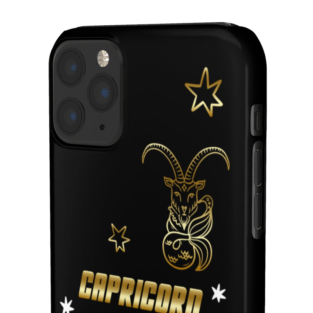 Capricorn Zodiac Report Card IPhone Cases