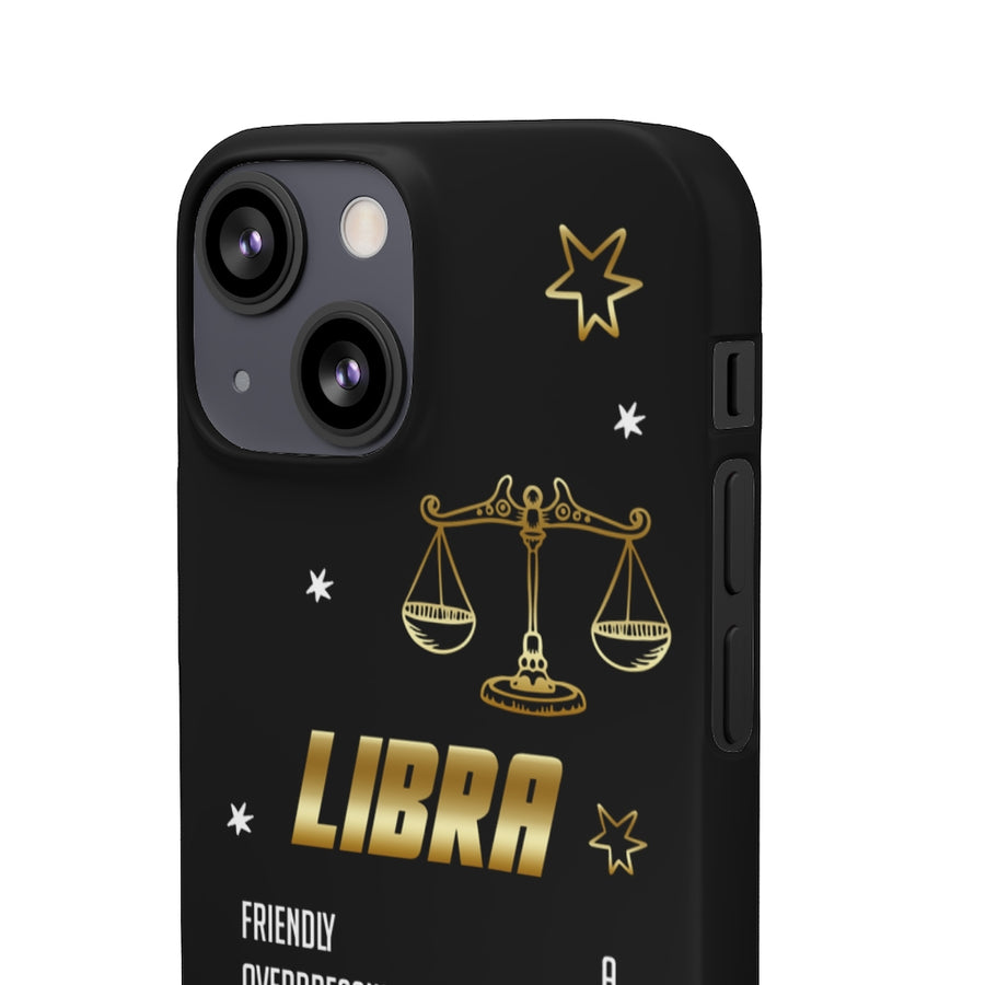 Libra Zodiac Report Card IPhone Cases