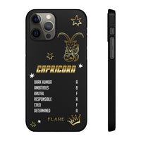 Capricorn Zodiac Report Card IPhone Cases
