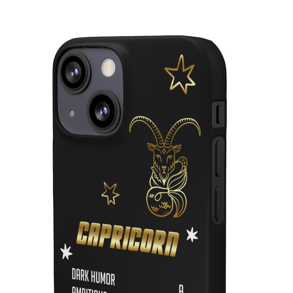 Capricorn Zodiac Report Card IPhone Cases