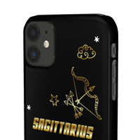 Sagittarius Zodiac Report Card IPhone Cases