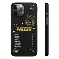 Pisces Zodiac Report Card IPhone Cases