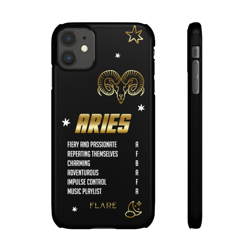 Aries Report Card Iphone Case