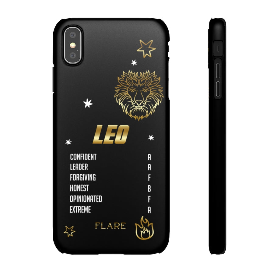 Leo Zodiac Report Card IPhone Cases