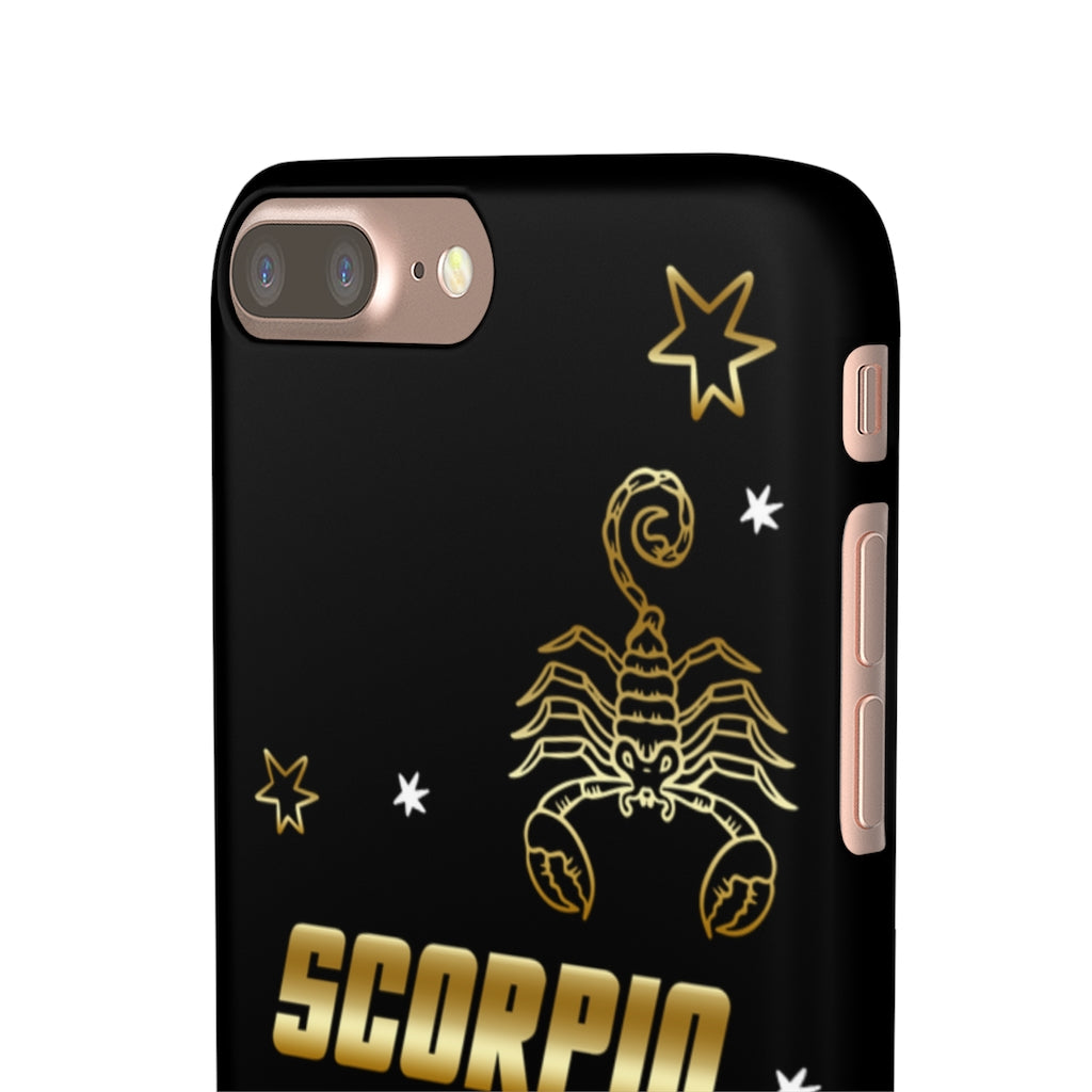 Scorpio Zodiac Report Card IPhone Cases