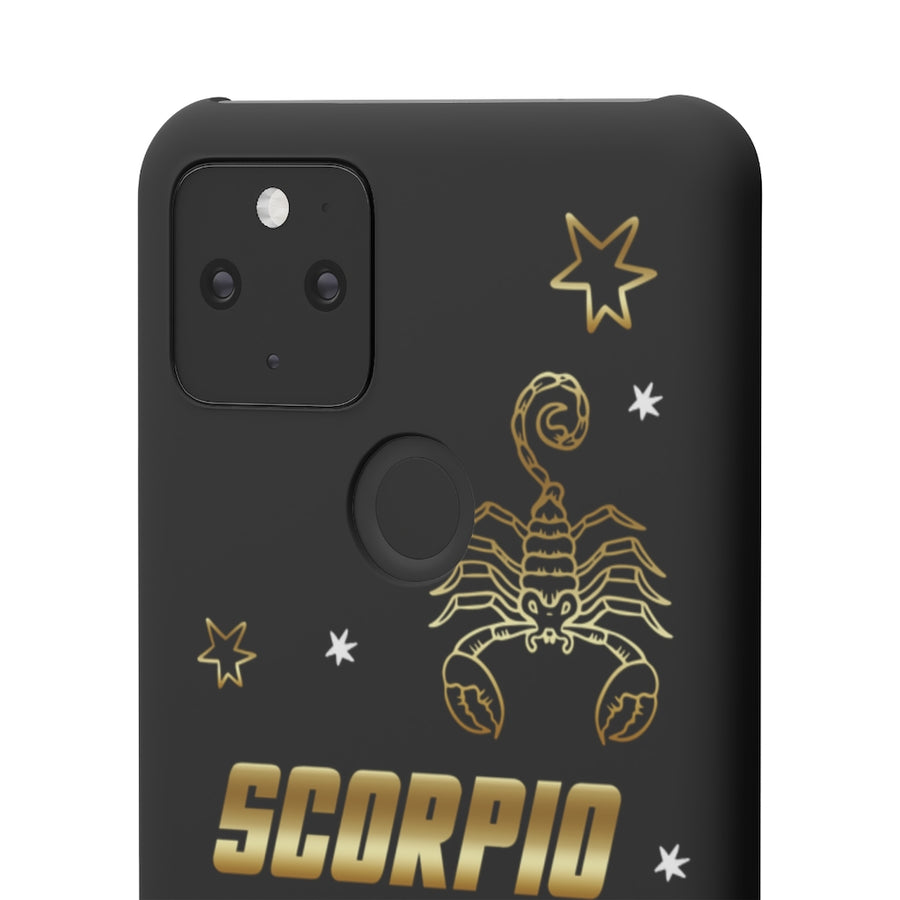 Scorpio Zodiac Report Card IPhone Cases