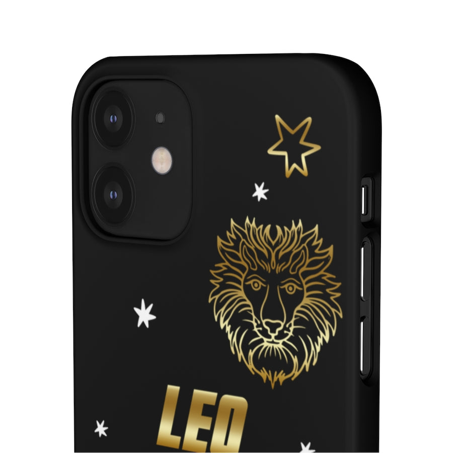 Leo Zodiac Report Card IPhone Cases
