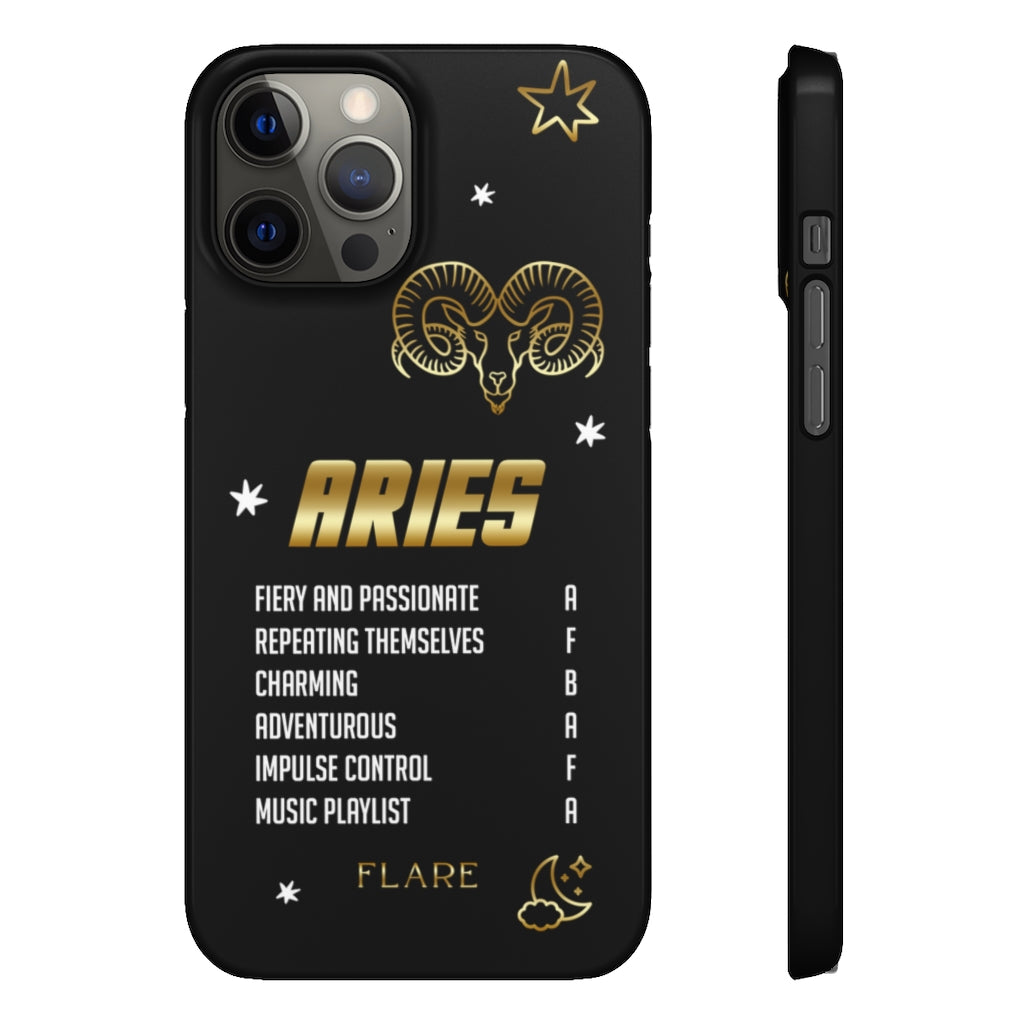 Aries Report Card Iphone Case