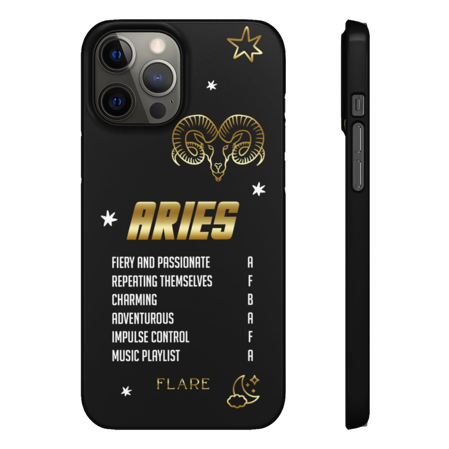 Aries Report Card Iphone Case