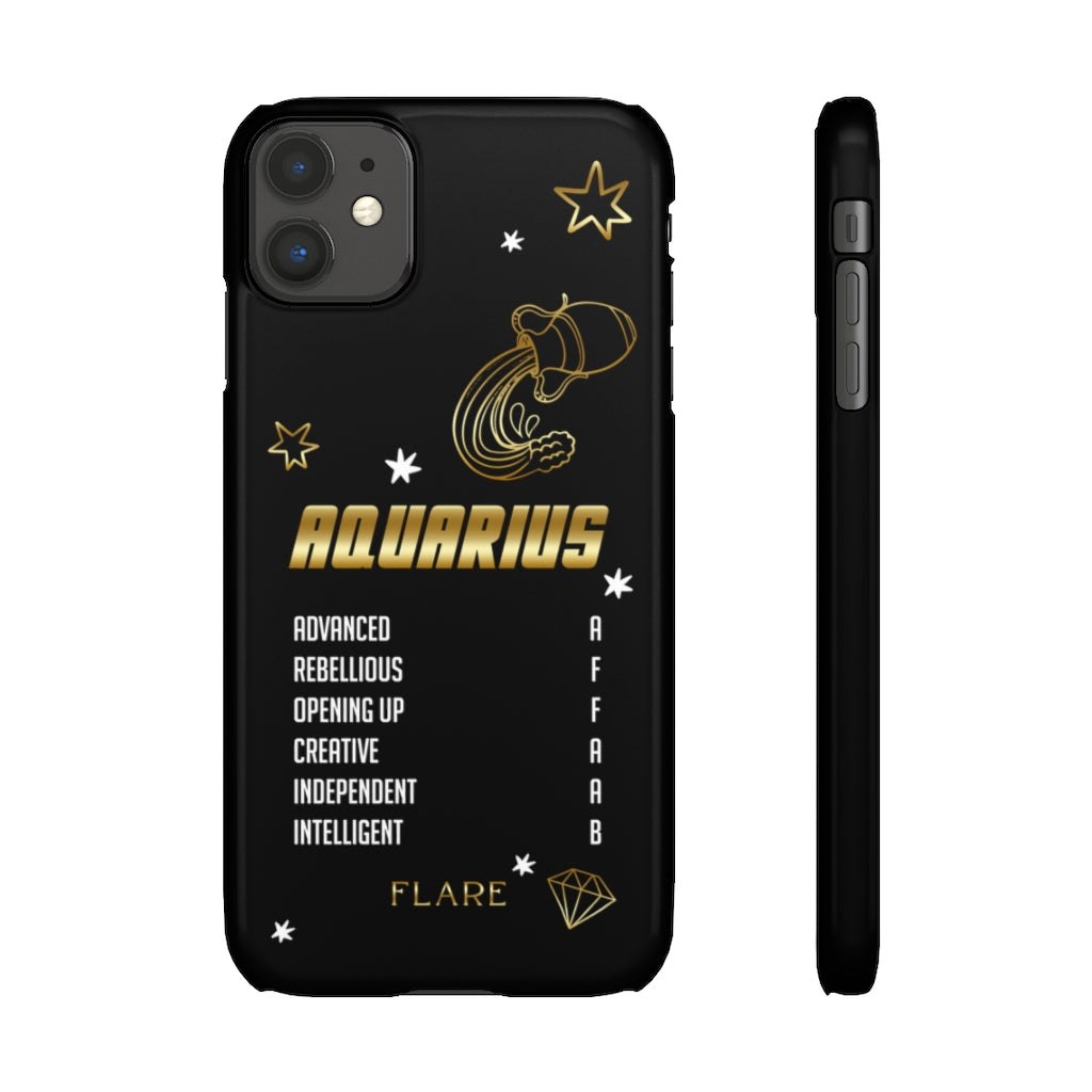 Aquarius Zodiac Report Card IPhone Cases