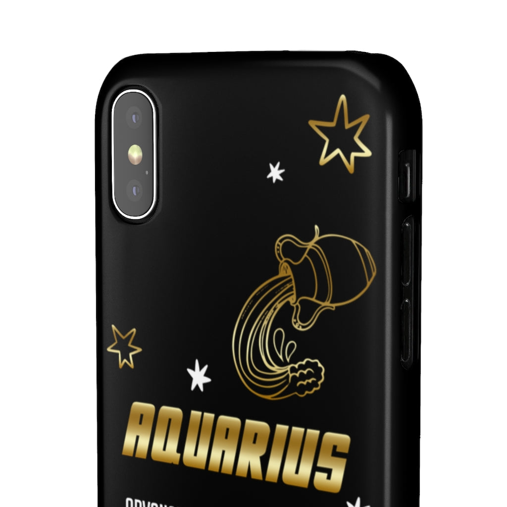 Aquarius Zodiac Report Card IPhone Cases