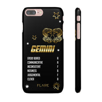 Gemini Zodiac Report Card IPhone Cases