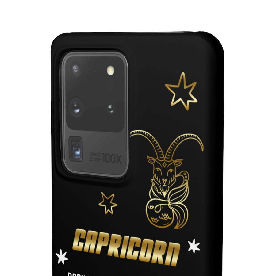 Capricorn Zodiac Report Card IPhone Cases