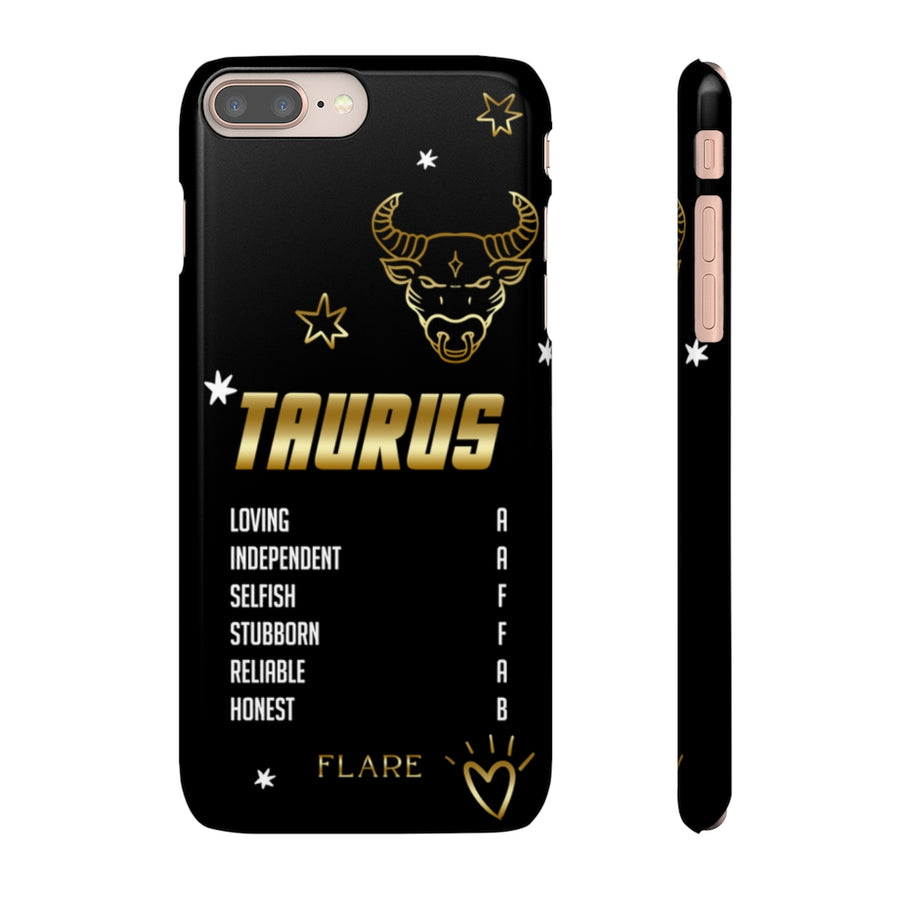 Taurus Zodiac Report Card IPhone Cases