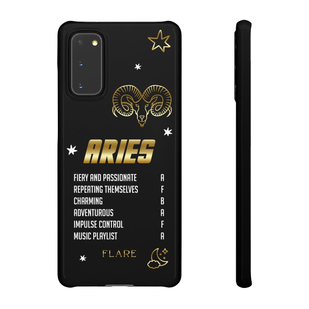 Aries Report Card Iphone Case