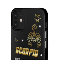 Scorpio Zodiac Report Card IPhone Cases