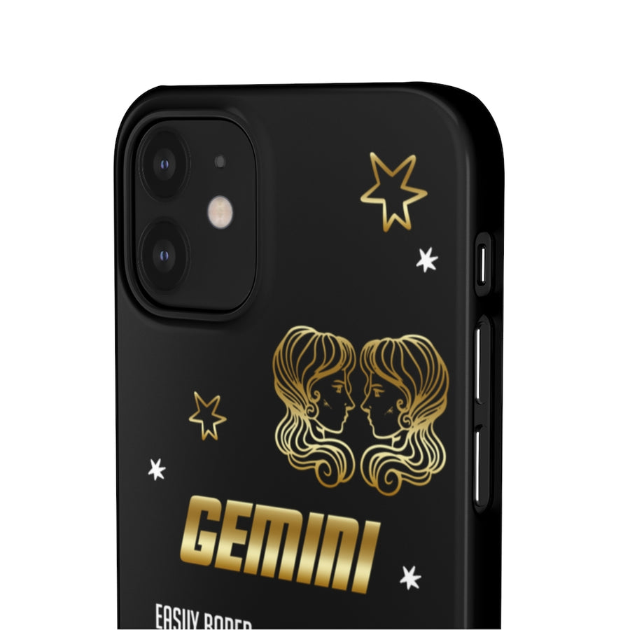 Gemini Zodiac Report Card IPhone Cases