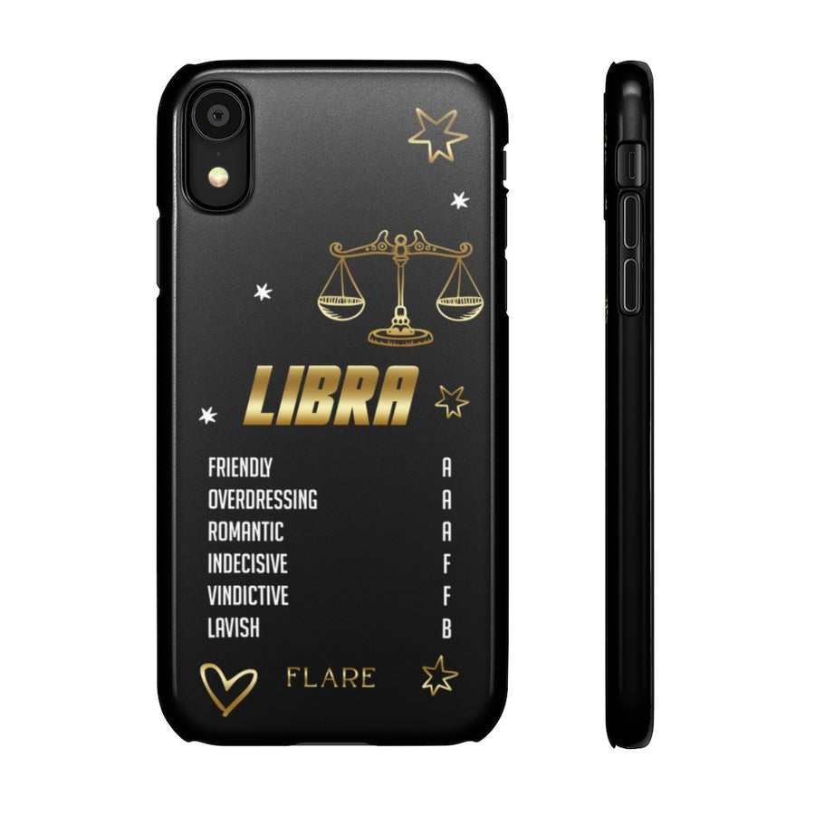 Libra Zodiac Report Card IPhone Cases