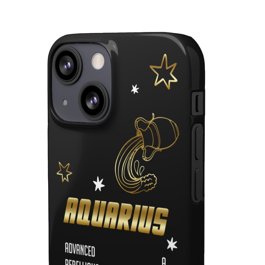 Aquarius Zodiac Report Card IPhone Cases