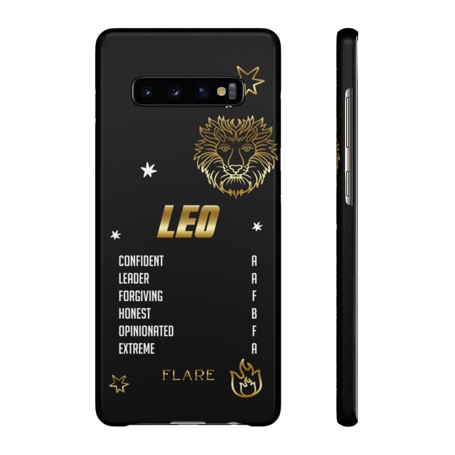 Leo Zodiac Report Card IPhone Cases