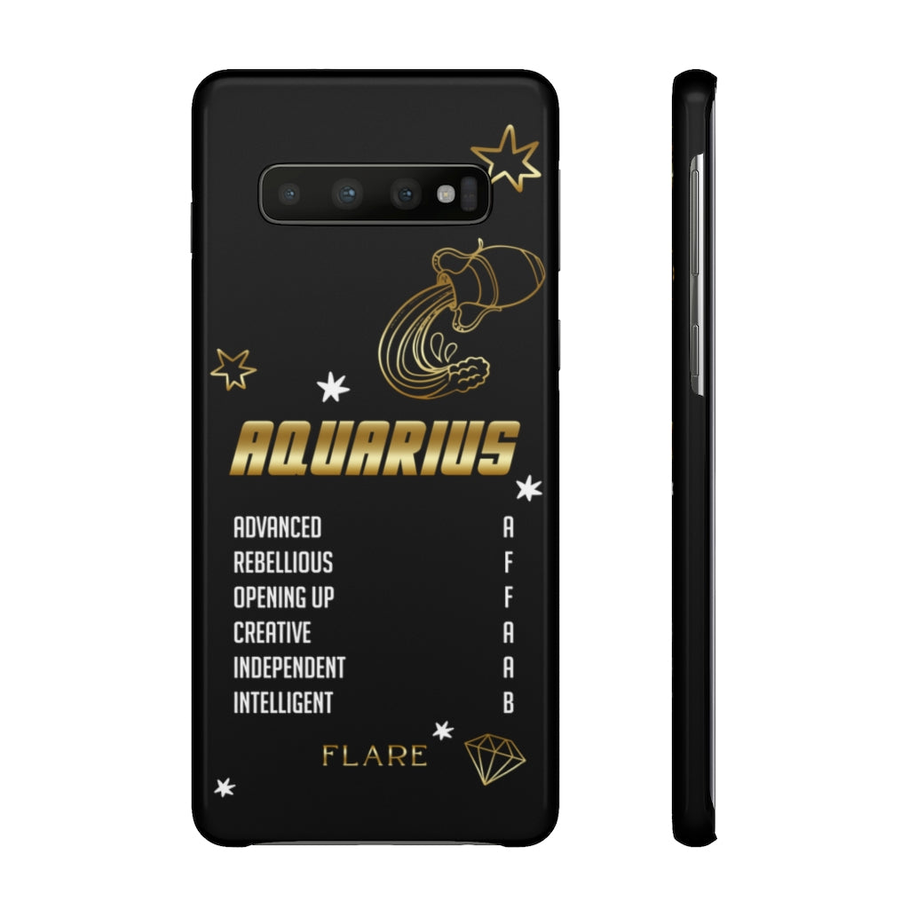 Aquarius Zodiac Report Card IPhone Cases