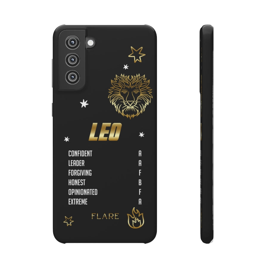 Leo Zodiac Report Card IPhone Cases