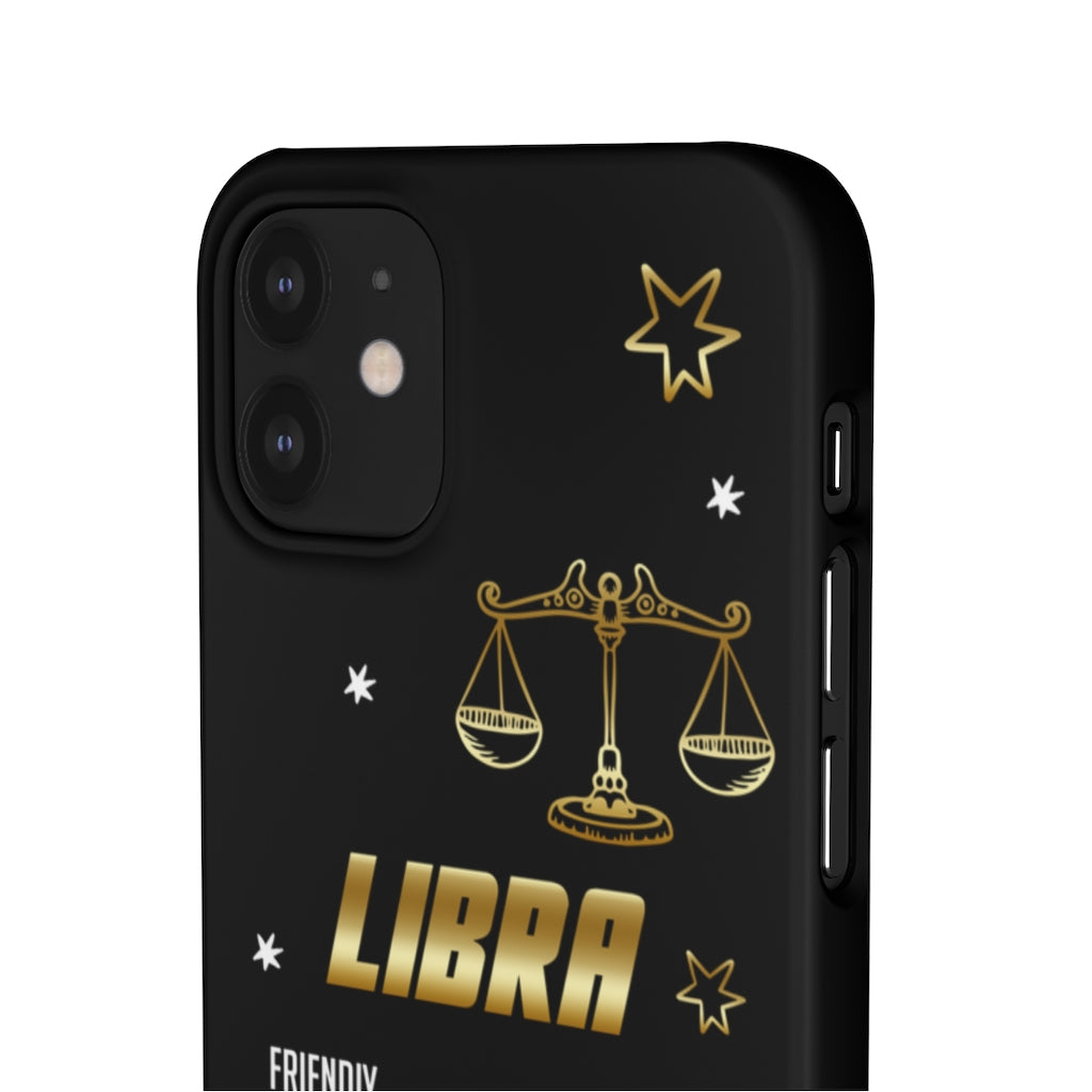 Libra Zodiac Report Card IPhone Cases