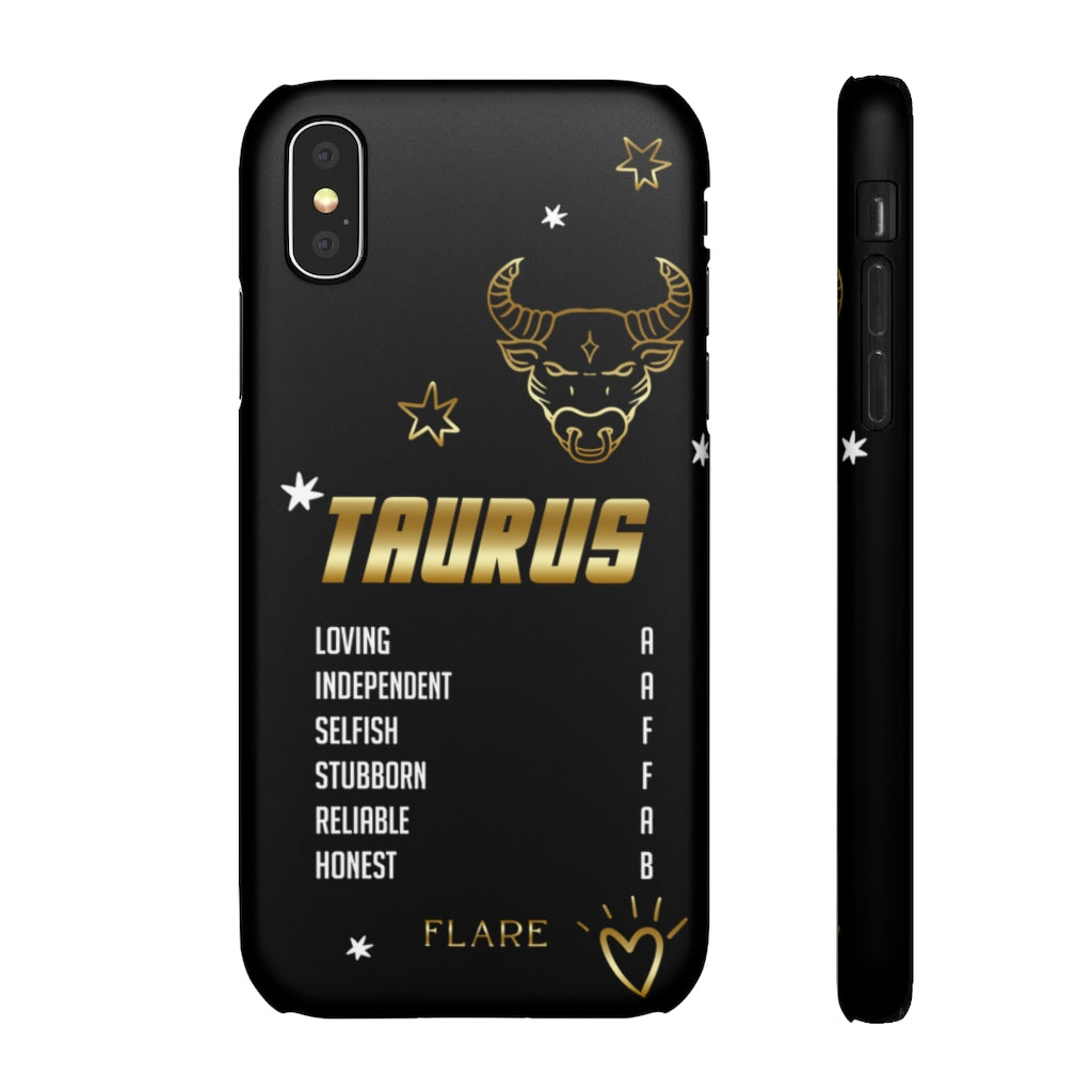 Taurus Zodiac Report Card IPhone Cases