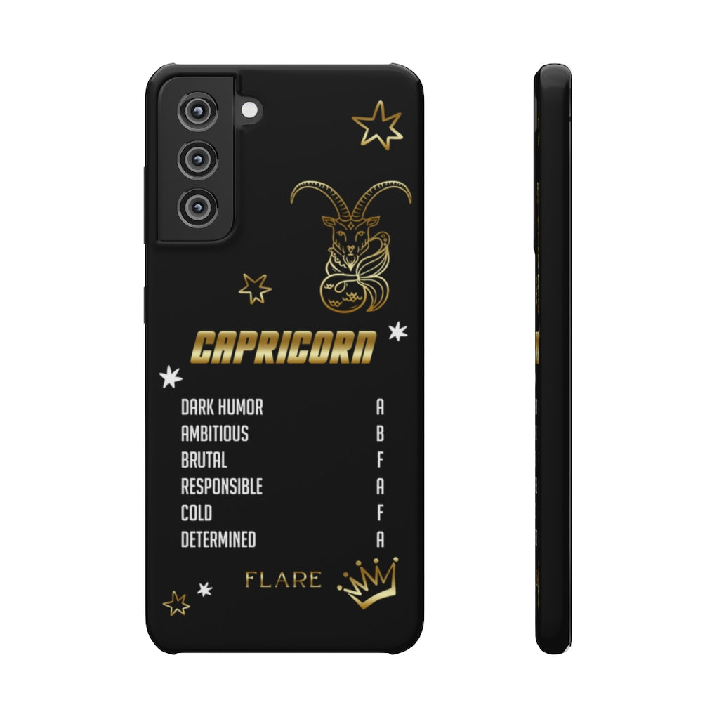 Capricorn Zodiac Report Card IPhone Cases