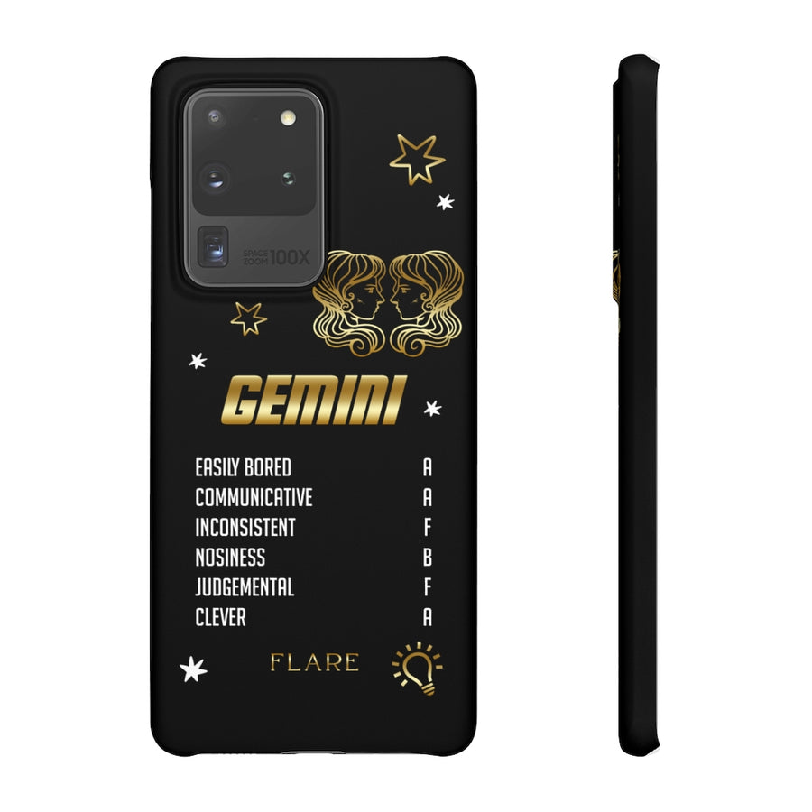 Gemini Zodiac Report Card IPhone Cases