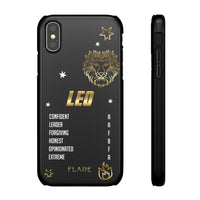Leo Zodiac Report Card IPhone Cases