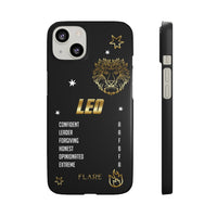 Leo Zodiac Report Card IPhone Cases