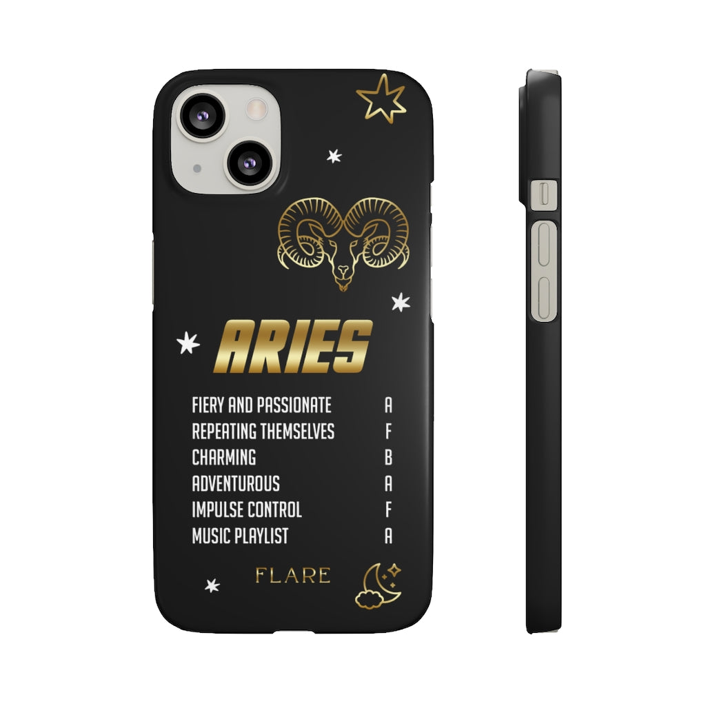 Aries Report Card Iphone Case