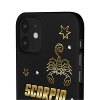 Scorpio Zodiac Report Card IPhone Cases