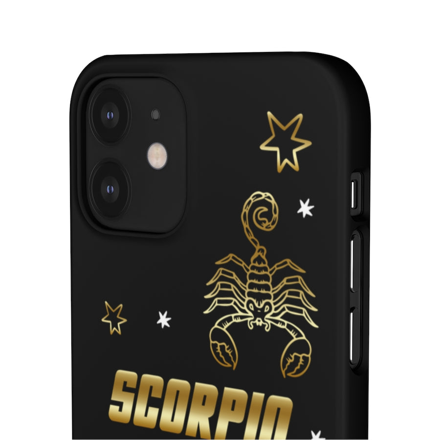 Scorpio Zodiac Report Card IPhone Cases