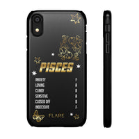 Pisces Zodiac Report Card IPhone Cases