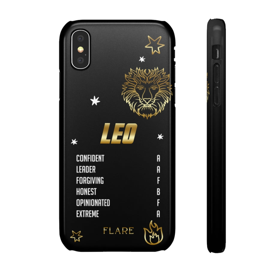 Leo Zodiac Report Card IPhone Cases