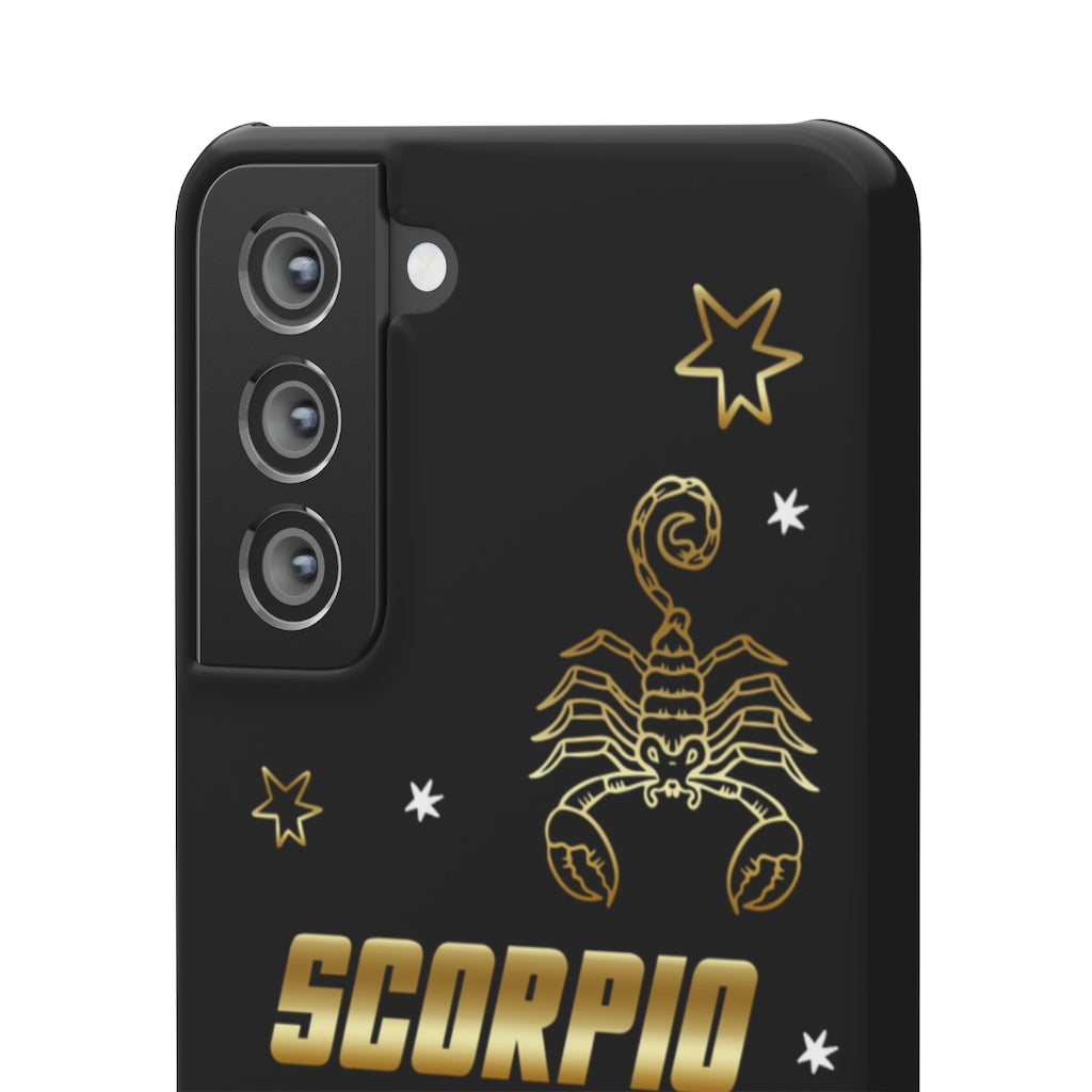 Scorpio Zodiac Report Card IPhone Cases