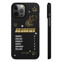 Aquarius Zodiac Report Card IPhone Cases
