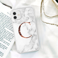 Initial Letter A Z Fashion Phone Case