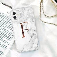 Initial Letter A Z Fashion Phone Case
