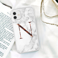 Initial Letter A Z Fashion Phone Case