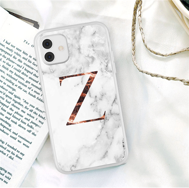Initial Letter A Z Fashion Phone Case
