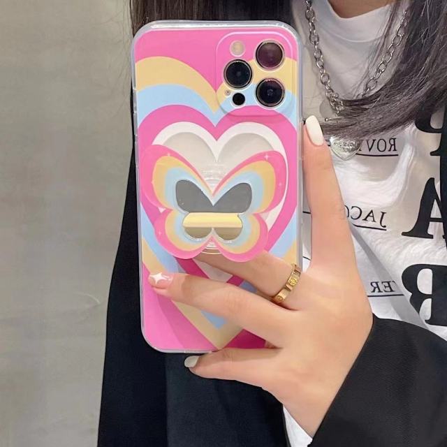 Mirror Cute Butterfly Cover